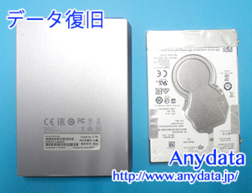 LACIE 外付けHDD 2TB(Model NO:STHG4000402)