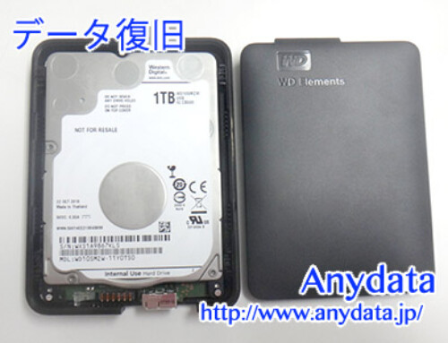 Western Digital 外付けHDD 1TB(Model NO:WDBUZG0010BBK-JESE)