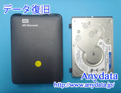 Western Digital HDD 4TB(Model NO:WDBU6Y0040BBK-WESN)