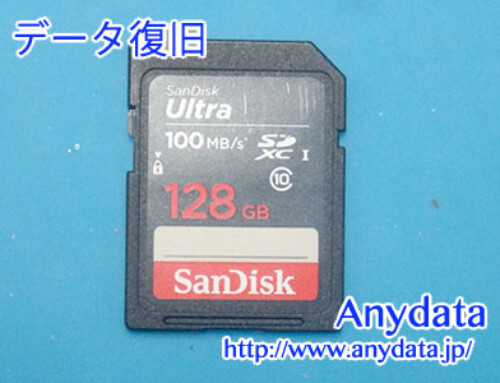 Sandisk SDメモリーカード 128GB(Model NO:SDSDUNR-128G-AN6IN)