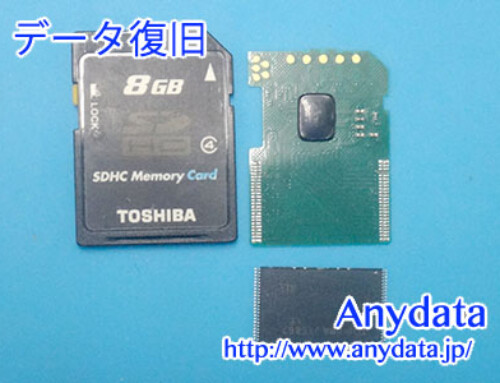 TOSHIBA SDメモリーカード 8GB(Model NO:SD-L008G4)