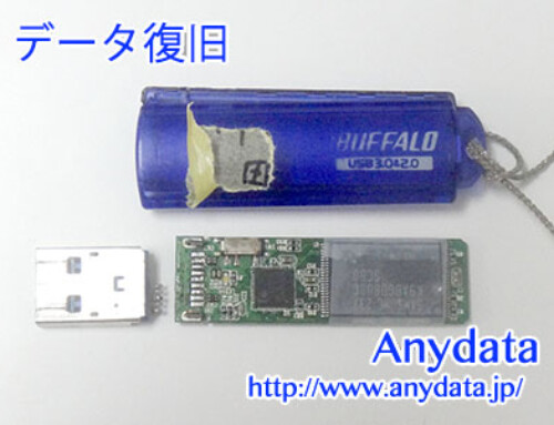 Buffalo USBメモリー 4GB(Model NO:RUF3-C64GA-BL)