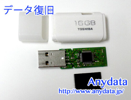 TOSHIBA USBメモリー 16GB(Model NO:TNU-A008G-BLK)