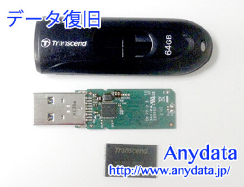 Transcend USBメモリー 64GB(Model NO:TS64GJF790KBE)