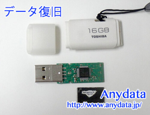 TOSHIBA USBメモリー 16GB(Model NO:TNU-A016G)