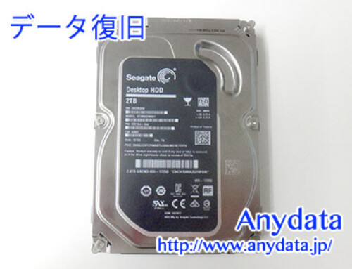 SEAGATE HDD 2TB(Model NO:ST2000DM001)