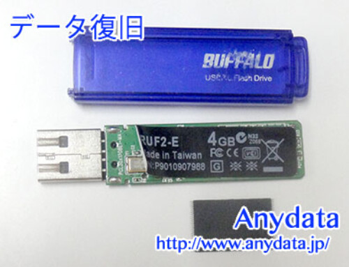 Buffalo USBメモリー 4GB(Model NO:RUF2-E4G-B)