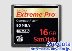 Sandisk サンディスク コンパクトフラッシュ CFカード Extreme Pro SDCFXP-016G-J92 16GB