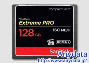 Sandisk サンディスク コンパクトフラッシュ CFカード Extreme SDCFXPS-128G-X46 128GB