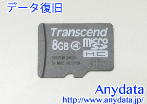 Transcend microSDカード 8GB