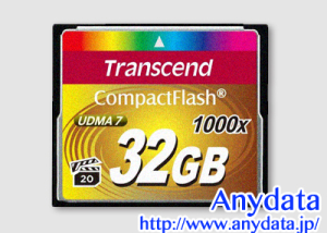 Transcend トランセンド コンパクトフラッシュ CFカード TS32GCF1000 32GB