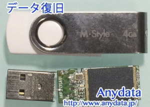 M-Style USBメモリー 4GB