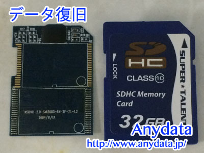 SUPER TALENT製SDカード 32GB