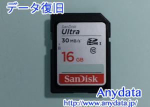 Sandisk SDカード 16GB
