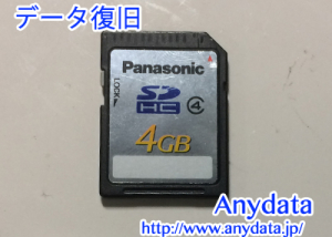 Panasonic SDカード 4GB