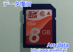 Team SDカード 8GB