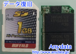 BUFFALO SDカード 1GB