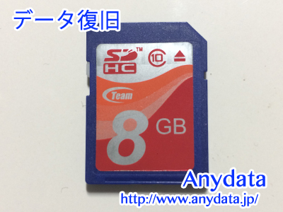 TEAM SDカード 8GB