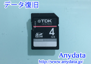 TDK SDカード 4GB