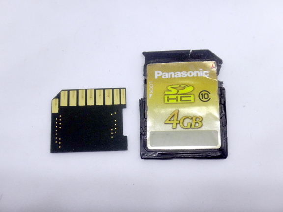 Panasonic SDカード 4GB (ModelNO:RP-SDW04GJ1K)