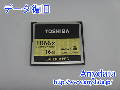 TOSHIBA CFメモリーカード 16GB(Model NO:CF-AX016G)