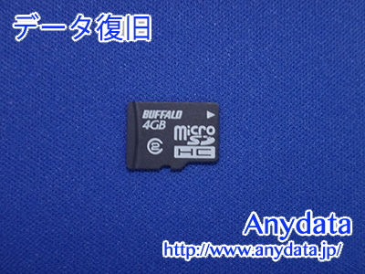 Buffalo MicroSDカード 4GB(Model NO:RMSD-BS04GSA)