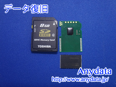 TOSHIBA SDメモリーカード 8GB(Model NO:SD-L008G4)