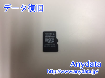 メーカ不明 MicroSDカード 256MB(Model NO:不明)