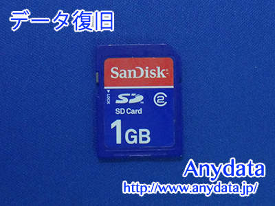 Sandisk SDメモリー 1GB(Model NO:SDSDB-1024-J95)