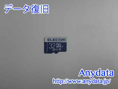 ELECOM MicroSDカード 32GB(Model NO:MF-MS032GU11R)