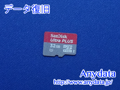 Sandisk MicroSDカード 32GB(Model NO:SDSDQUL-032G-J35A)