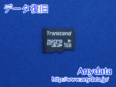 Transcend MicroSDカード 1GB(Model NO:TS1GUSD)