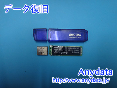 Buffalo USBメモリー 4GB(Model NO:RUF3-C4G-BL)