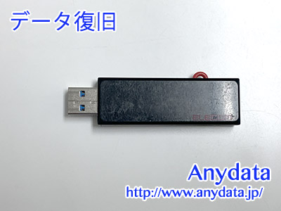 ELECOM USBメモリー 16GB(Model NO:MF-KCU3A16GBK)