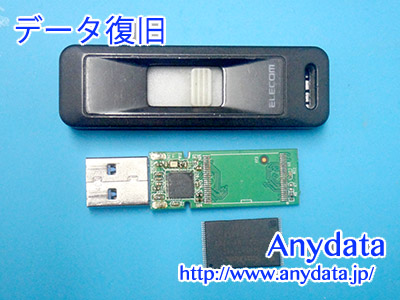ELECOM USBメモリー 4GB(Model NO:MF-LSU204GBK)