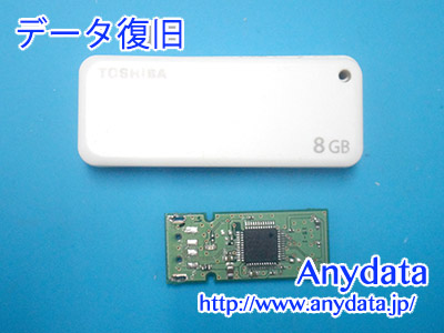 TOSHIBA USBメモリー 8GB(Model NO:UKB-2A008GW)