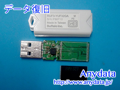 Buffalo USBメモリー 32GB(Model NO:RUF3-YUF32GA)