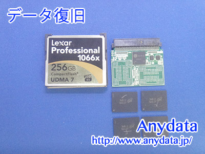 LEXAR CFメモリーカード 256GB(Model NO:LCF256CRBJP1066)