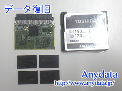 TOSHIBA CFメモリーカード 64GB(Model NO:CF-EZ064) | ハードディスク 